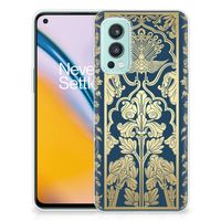 OnePlus Nord 2 5G TPU Case Beige Flowers