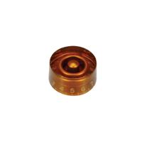 Boston KA-114 speed knop voor gitaar transparant amber (inch)