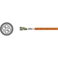 Helukabel TOPSERV® 119 Servokabel 4 G 1.50 mm² + 4 x 0.75 mm² Oranje 707291 500 m