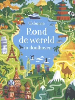 Usborne Publishers Rond de wereld in doolhoven Usborne Publishers Rond de wereld in doolhoven