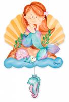 Dekori muziekdoos wand junior 32 cm hout oranje