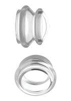 Clear Plungers Silicone Nipple Suckers - Large - Transparent - thumbnail