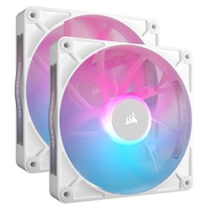 Corsair iCUE LINK RX140 RGB white 140 mm PWM-fan, Starterskit case fan 4-pin PWM