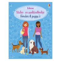 WPG Uitgevers Stickeren Aankleedboek Honden en Puppy&apos;s