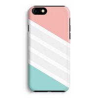 Strepen pastel: iPhone 7 Tough Case - thumbnail