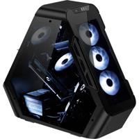 Jonsbo TR03-G Tower Gaming-behuizing Zilver