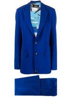 DSQUARED2 blazer à revers crantés - Bleu - thumbnail