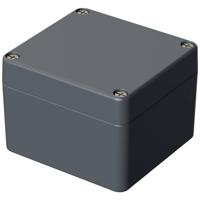 Bopla 01105000 universele behuizing van aluminium (RAL 7001), 75 x 80 x 57, 1 stuk