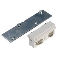 SLV Witte Connector 3-Fase met montageplaat 1001539 - thumbnail