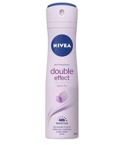 Deodorant double effect spray