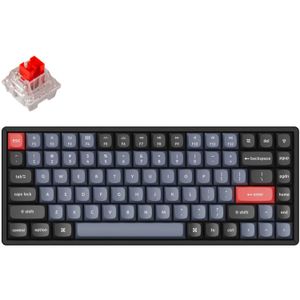 Keychron K2 Pro-J1 toetsenbord RGB leds, 75%, Double-shot PBT, hot swap, Bluetooth 5.1