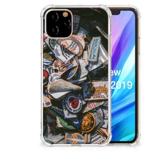 Apple iPhone 11 Pro Anti-shock Hoesje met foto Badges