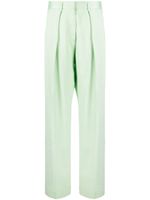 Forte Forte pantalon ample à pinces - Vert