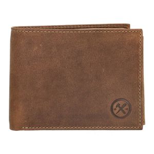 Hide en Stitches Lage Billfold RFID Idaho Bruin