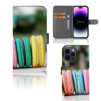 iPhone 15 Pro Max Book Cover Macarons - thumbnail