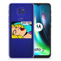 Motorola Moto G9 Play | E7 Plus Silicone Back Cover Popart Oh Yes - thumbnail