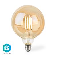 Nedis SmartLife LED Filamentlamp | Wi-Fi | E27 | 806 lm | 7 W | 1 stuks - WIFILRF10G125 WIFILRF10G125 - thumbnail