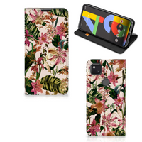 Google Pixel 4a Smart Cover Flowers