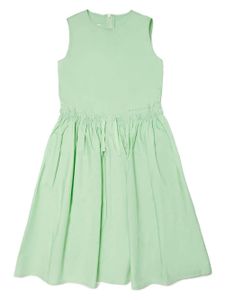 MM6 Maison Margiela Kids robe en coton à design sans manches - Vert