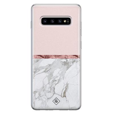 Samsung Galaxy S10 Plus siliconen telefoonhoesje - Rose all day Samsung Galaxy S10 Plus siliconen telefoonhoesje - Rose all day