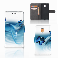 Nokia 3 Telefoonhoesje met Pasjes Vlinders