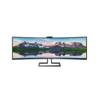 Philips P Line 499P9H/01 computer monitor 124 cm (48.8") 5120 x 1440 Pixels UltraWide Dual Quad HD LCD Zwart - thumbnail