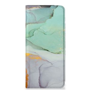 Bookcase voor Motorola Moto E20 Watercolor Mix