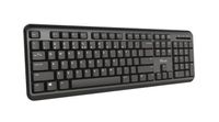 Trust TK-350 toetsenbord RF Draadloos QWERTY Amerikaans Engels Zwart