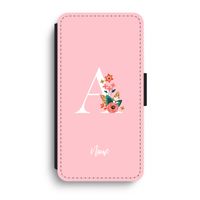 Pink Bouquet: iPhone XR Flip Hoesje - thumbnail