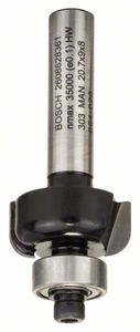 Bosch Accessoires Profielfrees E 8 mm, R1 4 mm, D 20,7 mm, L 9 mm, G 53 mm 1st - 2608628361