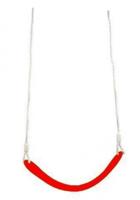 Playfun kunststof schommelzitje rood 67 x 14 cm