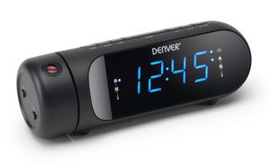 Denver CPR-700 Wekkerradio VHF (FM) USB Wekfunctie, Acculaadfunctie Zwart