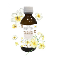 MaterNatura Coconut oil with tiare flowers