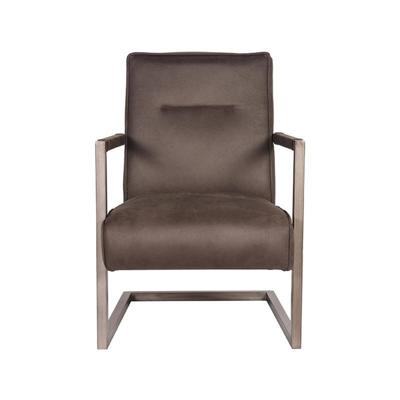 Label51 Fauteuil Jim - Antraciet - Microfiber Label51 Fauteuil Jim - Antraciet - Microfiber