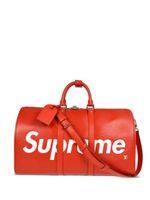 Louis Vuitton Pre-Owned x Supreme sac fourre-tout Epi Keepall Bandouliere 45 (2017) - Rouge