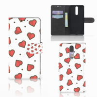 Nokia 8 Telefoon Hoesje Hearts