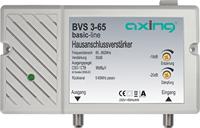 Axing BVS 3-65 huisaansluitversterker met achterkanaal 5-65 MHz (30 dB, 85-862 MHz, 98 dBµV)