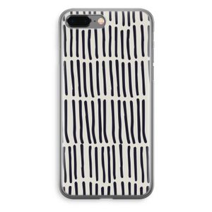 Moroccan stripes: iPhone 8 Plus Transparant Hoesje