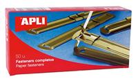 Apli Agipa Fasteners vergulde doos 50