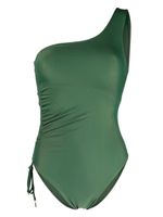 Faithfull the Brand maillot de bain drapé à une épaule - Vert