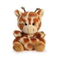 Pluche dieren knuffels giraffe van 13 cm