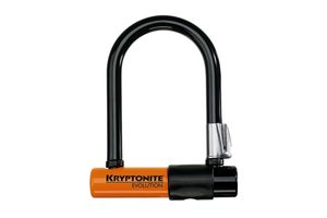 Kryptonite Evolution Mini-5 Zwart, Oranje U-vormig slot