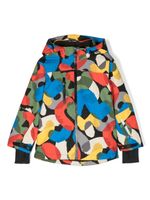 Stella McCartney Kids veste imprimée à capuche - Noir - thumbnail