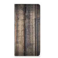 OPPO A57 | A57s | A77 4G Book Wallet Case Steigerhout - thumbnail