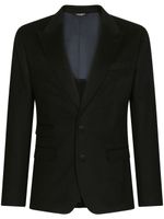 Dolce & Gabbana blazer à simple boutonnage - Noir