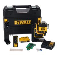 DeWALT DCLE34035D1 Accu groene lijnlaser met afstandsbediening 18V XR 2.0Ah in TSTAK