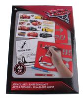 Disney Cars 3 Hobby Box sjabloonkunst
