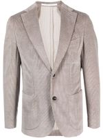 Eleventy blazer boutonné à revers pointus - Tons neutres