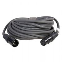 XLR Kabel 3-Pins XLR Male naar Female 10m