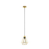 Eglo Gouden hanglamp Tarbes Ø 17,5cm 43681